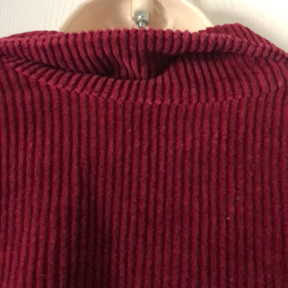 Woman’s VTG Y2k rare burgundy Corduroy button wine blazer coat with pockets - Picture 8 of 12